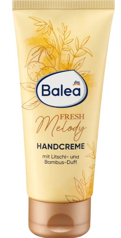 Balea roku krēms Fresh Melody, ar ličī un bambusa smaržu, 100 ml